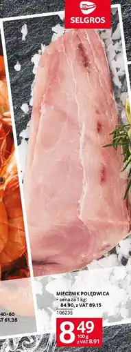 Selgros Miecznik polędwica oferta