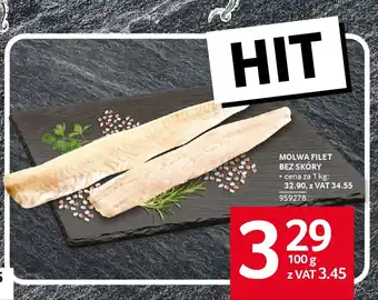 Selgros Molwa filet bez skóry oferta