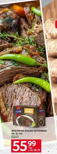 Selgros Wołowina wolno gotowana oferta