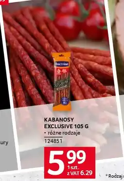 Selgros Kabanosy exclusive oferta