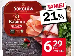 Selgros Szynka plastry oferta