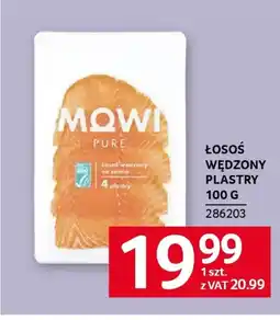 Selgros Łosoś wędzony plastry oferta