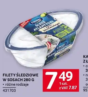 Selgros Filety śledziowe w sosach oferta