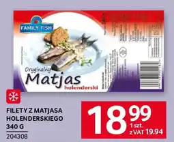 Selgros Filety z matjasa holenderskiego oferta
