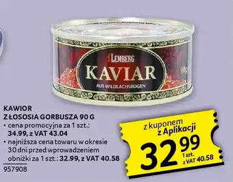 Selgros Kawior z łososia gorbusza oferta