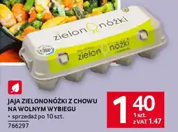 Selgros Jaja zielononóżki z chowu na wolnym wybiegu oferta