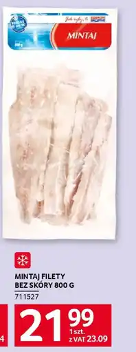 Selgros Mintaj filety bez skóry oferta