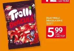 Selgros Żelki trolli dracula oferta