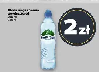 Woda niegazowana Żywiec zdrój