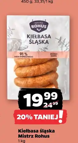 Netto Kiełbasa Mistrz Rohus oferta