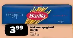 Netto Spaghetti Barilla oferta
