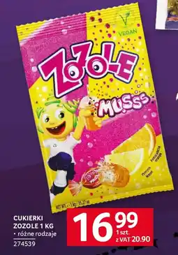 Selgros Cukierki zozole oferta