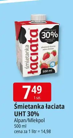 E.Leclerc Śmietanka 30% Łaciata oferta