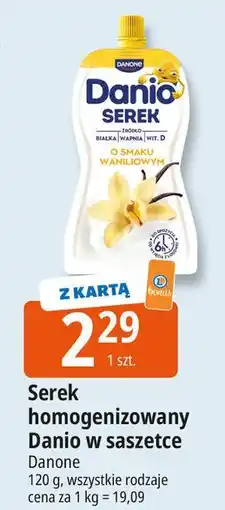 E.Leclerc Serek waniliowy Danone Danio oferta