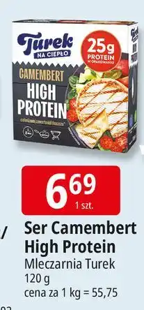 E.Leclerc Ser camembert na ciepło high protein Turek Naturek oferta