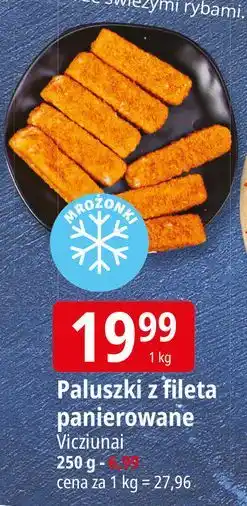 E.Leclerc Paluszki rybne panierowane ekstra Vici oferta
