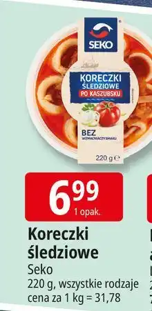 E.Leclerc Koreczki śledziowe kaszubskie Seko oferta