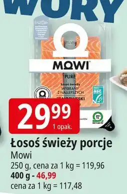 E.Leclerc Łosoś świeży porcje Mowi oferta