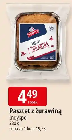 E.Leclerc Pasztet z żurawiną Indykpol oferta