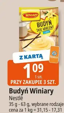 E.Leclerc Budyń waniliowy z cukrem Winiary oferta