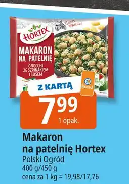 E.Leclerc Makaron na patelnię gnocchi ze szpinakiem Hortex oferta
