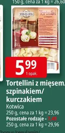 E.Leclerc Tortellini z grzybami Kotwica oferta
