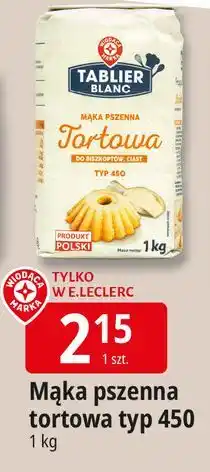 E.Leclerc Mąka tortowa Wiodąca Marka Tablier Blanc oferta