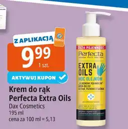 E.Leclerc Krem-olejek do rąk silikonowe rękawiczki Perfecta Extra Oils oferta