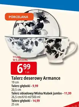 E.Leclerc Talerz głęboki armance 25 cm oferta
