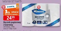 E.Leclerc Ręcznik papierowy 3-warstwowy Wiodąca Marka Mimosa oferta