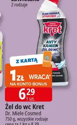 E.Leclerc Żel do wc multi action Kret oferta