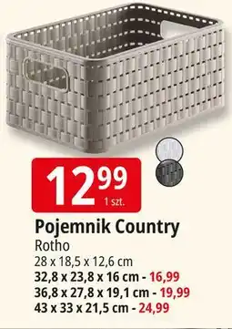 E.Leclerc Pojemnik country 43 x 33 21.5 cm Rotho oferta