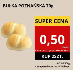 Supeco Bułka Poznańska 70g Supeco oferta