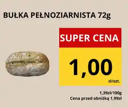 Supeco Bułka Pełnoziarnista 72g Supeco oferta