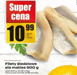 Supeco Filety śledziowe ala matias 500g Supeco oferta