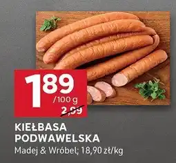 Stokrotka Kiełbasa podwawelska Madej & Wróbel 100g oferta