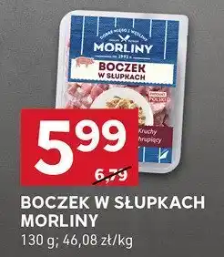 Stokrotka Boczek w słupkach Morliny 140g oferta