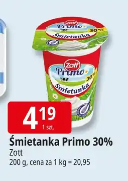 E.Leclerc Śmietanka Primo 30% Zott oferta