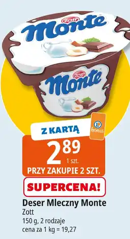 E.Leclerc Deser Mleczny Monte Zott oferta