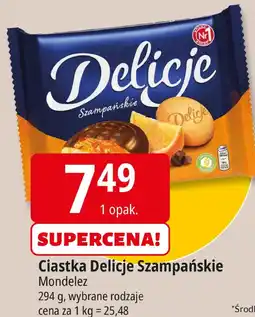 E.Leclerc Ciastka Delicje Szampańskie Mondelez oferta