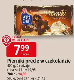 E.Leclerc Pierniki precle w czekoladzie Leclerc oferta