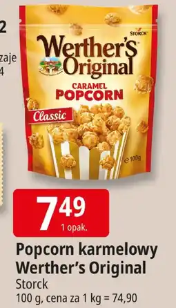E.Leclerc Popcorn karmelowy Werther's Original Storck oferta