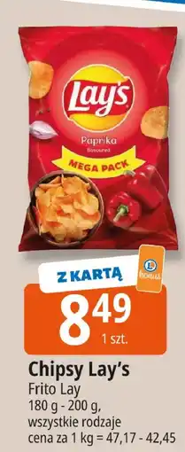E.Leclerc Chipsy Lay's Frito Lay oferta