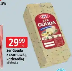 E.Leclerc Ser gouda z czarnuszką Mlekovita oferta