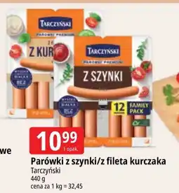 E.Leclerc Parówki z szynki Tarczyński oferta