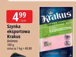 E.Leclerc Szynka eksportowa dobra z natury Krakus Animex oferta
