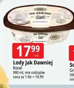 E.Leclerc Lody śmietankowe Bracia Koral Jak Dawniej oferta