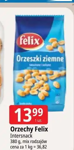 E.Leclerc Orzeszki ziemne smażone i solone Felix oferta