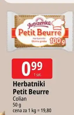 E.Leclerc Herbatniki Jutrzenka Petit Beurre oferta