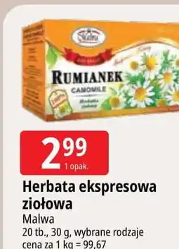 E.Leclerc Herbatka rumianek Malwa Tea oferta